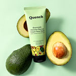Buy Quench Bravocado Pollution Rescue Cream Face Wash | Korean Skin care, 100ml - Purplle