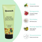 Buy Quench Bravocado Pollution Rescue Cream Face Wash | Korean Skin care, 100ml - Purplle