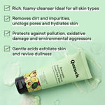 Buy Quench Bravocado Pollution Rescue Cream Face Wash | Korean Skin care, 100ml - Purplle