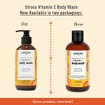 Buy Sirona Natural Vitamin C Body Wash for Men & Women – 200 ml | Gel Based Shower Gel for Deep Cleansing | With Hyaluronic Acid, Sandalwood & Tasmanian Pepper Fruit | Provides Radiance & Replenishes Skin - Purplle