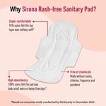 Buy Sirona Cottony Soft Rash Free Sanitary Pads for Women - Pack of 30 (XL Size) | Highly Absorbency - Purplle