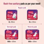 Buy Sirona Cottony Soft Rash Free Sanitary Pads for Women - Pack of 30 (XL Size) | Highly Absorbency - Purplle