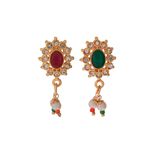 Buy Silvermerc Gold Plated Non Piercing Marathi Nosepin - Purplle