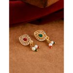 Buy Silvermerc Gold Plated Without Piercing Maharashtrian Nosering - Purplle