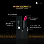 Buy SUGAR Cosmetics Nothing Else Matter Longwear Lipstick for Women | Lasts Up To 8+ Hours| Enriched with Vitamin E | 100% Vegan | 3.2gm - 06 Pink Aloud - Purplle