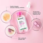 Buy Garnier Micellar Water, 125ml - Gentle Cleanser For Sensitive Skin, Get 100% Clean Skin - Purplle