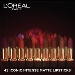 Buy L'Oreal Paris Color Riche Moist Matte Lipstick - Rock on Fire 302 (3.7 g) - Purplle