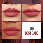 Buy Maybelline New York Sensational Liquid Matte Lipstick 06, Best Babe (7 gm) - Purplle