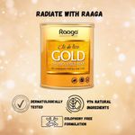 Buy Raaga Professional Liposoluble Metallic Wax, Gold, 800 ml - Purplle