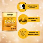 Buy Raaga Professional Liposoluble Metallic Wax, Gold, 800 ml - Purplle