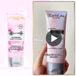 Buy L'Oreal Paris Innovation Glycolic- Bright Glowing Daily Cleanser Foam, 50 ml | Glycolic acid, Exfoliates and Removes Dullness for even glowing skin - Purplle