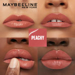 Buy Maybelline Superstay Vinyl Ink Liquid Lipstick, Peachy | High Shine That Lasts for 16 HRs | Enriched With Vitamin E & Aloe 4.2 ml - Purplle