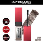 Buy Maybelline Tattoo Brow 3 Day Styling Brow Gel, Grey Brown, 6 ml | Semi-Permanent Tinted Eyebrow Gel - Purplle