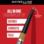 Buy Maybelline Tattoo Brow 36 Hr Brow Pencil, Light Brown, 0.25gm | Waterproof Eyebrow Pencil with Precision Tip - Purplle