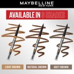 Buy Maybelline Tattoo Brow 36 Hr Brow Pencil, Natural Brown, 0.25gm | Waterproof Eyebrow Pencil with Precision Tip - Purplle