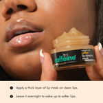 Buy Free mCaffeine Choco Lip Sleeping Butter - 24 Hours Moisturization (12 gm) - Purplle