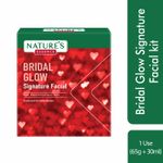 Buy Nature's Essence Bridal Glow Signature Facial Kit | A beauty ritual for a lasting bridal glow | Single Use, 65g +30ml - Purplle