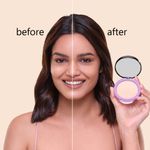 Buy Plum Legit Matte Talc-Free Compact With SPF15 | Lightweight | Even Coverage | 100% Vegan & Cruelty Free | Natural Beige - 110Y (Light, Warm Undertone) - Purplle