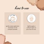 Buy Plum Legit Matte Talc-Free Compact With SPF15 | Lightweight | Even Coverage | 100% Vegan & Cruelty Free | Natural Beige - 110Y (Light, Warm Undertone) - Purplle