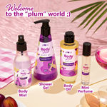 Buy Plum BodyLovin' Everythin' Plum Body Oil | Intense Moisture & Instant Glow | Long Lasting Peppy Fruity Fragrance | Non-Greasy & Lightweight | Soft & Nourished Skin | For Dry To Very Dry Skin (200 ml) - Purplle
