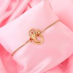 Buy Estele Gold Plated Om Ganesh Bracelet With Austrian Crystals For Men & Women - Purplle