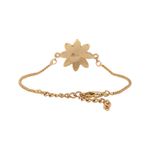 Buy Estele Gold Plated Floral Bracelet With Austrian Crystals For Women - Purplle
