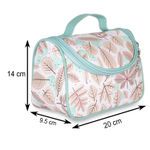 Buy NFI essentials Floral Print Cosmetics Pouch Makeup Pouch Vanity Case Jewellery Pouch Stationery Pencil Case Travel Organiser Travel Pouch Bridal Gift - Purplle