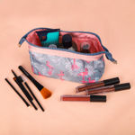 Buy NFI essentials Canvas Cosmetics, Vanity Jewellery, Stationery Pencil, Makeup Travel Pouch - Purplle