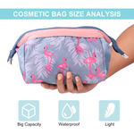 Buy NFI essentials Canvas Cosmetics, Vanity Jewellery, Stationery Pencil, Makeup Travel Pouch - Purplle