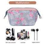 Buy NFI essentials Canvas Cosmetics, Vanity Jewellery, Stationery Pencil, Makeup Travel Pouch - Purplle