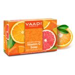 Buy Vaadi Herbals Vitamin C Soap For Tan Removal & Instant Brightening (75 gms X 6) (Pack of 6) - Purplle
