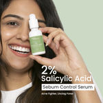 Buy Earth Rhythm 2% Salicylic Acid - Sebum Control Serum | Clear Out Pores, Prevent Acne, Control Sebum Production | for Oily Acne Prone Skin | Men & Women - 15 ML - Purplle