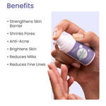 Buy Earth Rhythm 10% Niacinamide - Barrier Support Serum Ceramide Complex & Hyaluronic Acid | Skin Barrier Support, Improve Skin Texture, Even Out Skin Tone | for All Skin Types | Men & Women - 15 ML - Purplle