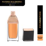 Buy MyGlamm Manish Malhotra Beauty Skin Awakening Foundation-Neutral Amber- (34 g) - Purplle