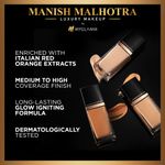 Buy MyGlamm Manish Malhotra Beauty Skin Awakening Foundation-Neutral Mocha- (34 g) - Purplle