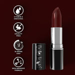 Buy Bella Voste Sheer Creme Lust Lipstick | Metallic Finish | Cruelty Free | Long Lasting Improved Formula | One Stroke Aplication | Highly Pi gmented | M02-Show Stopper | 4.2 g - Purplle