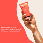 Buy The Woman's Company Body Shaving Creme| Enriched with Glycerine, Tea Tree, and Purified Water| Unisex| Organic Shaving Creme for all Skin Types. 50 ml - Purplle