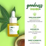 Buy Plum Plum Hemp Seed Face Oil | For Acne-prone skin | Calms & Soothes Inflammed Skin | Quick Absorbing | Suits most skin types | 100% Vegan (20 ml) - Purplle