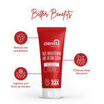 Buy Clensta Face Brightening & Detan Scrub | With 3% Walnut Shell and Red Aloe Vera | Removes Tan and Brighten Skin tone | For All Men & Women - Purplle