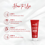 Buy Clensta Face Brightening & Detan Scrub | With 3% Walnut Shell and Red Aloe Vera | Removes Tan and Brighten Skin tone | For All Men & Women - Purplle