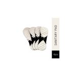 Buy Reusable Washable Sanitary Cloth Pads Napkins (Pack of 4, Off White) - Purplle