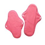 Buy FabPad Reusable Washable Sanitary Cloth Pads Napkins (Pink, Pack of 2) (Regular + Maxi Size) - Purplle
