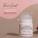 Buy Carmesi Natural Deodorant Roll-on - Floral Sunset - Purplle