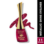 Buy Makeup Mania Metallic Shine Glitter Eyeliner, Magenta - Shade # 11 - Purplle