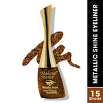 Buy Makeup Mania Metallic Shine Glitter Eyeliner, Golden Copper - Shade # 15 - Purplle