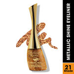 Buy Makeup Mania Metallic Shine Glitter Eyeliner, Yellow Gold - Shade # 21 - Purplle