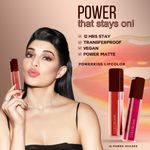 Buy Colorbar PowerKiss Vegan Matte Lipcolor - Hot Fire - Purplle