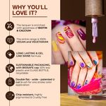 Buy Colorbar Vegan Nail Lacquer-Ily - Purplle