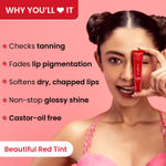 Buy Dot & Key Gloss Boss Strawberry Crush SPF 50 Lip Balm with Vitamin C+E, Tinted Lip balm for Soft and Naturally Pink Lips,A  Fades Lip Pi gmentation, Lip balm for Dry & Dark Lips to Lighten - 12 gm - Purplle