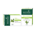 Buy Biotique Basil & Parsley Revitalizing Bathing Bar 75 gm - Purplle